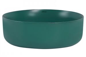 Раковина ABBER Bequem AC2108MBG 36см тёмно-зелёный матовый