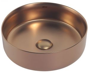 Раковина ABBER Bequem AC2108MRG 36см розовое золото матовое