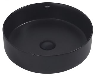 Раковина ABBER Bequem AC2109MB 40см чёрный матовый Раковина ABBER Bequem AC2109MB 40см чёрный матовый