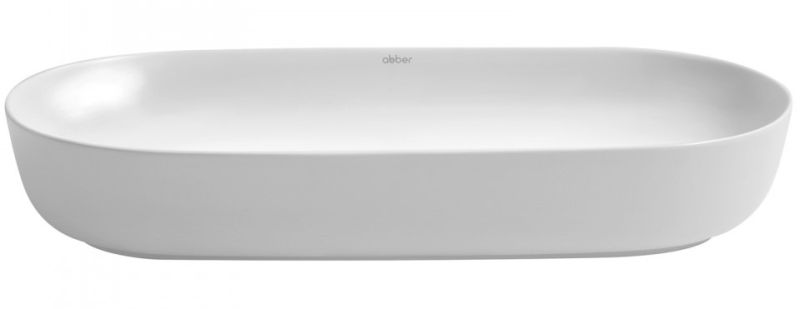 Раковина ABBER Bequem AC2110 80см белый
