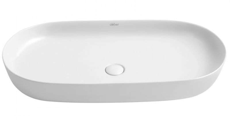 Раковина ABBER Bequem AC2110 80см белый