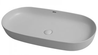 Раковина ABBER Bequem AC2110MLG 80см светло-серый матовый Раковина ABBER Bequem AC2110MLG 80см светло-серый матовый