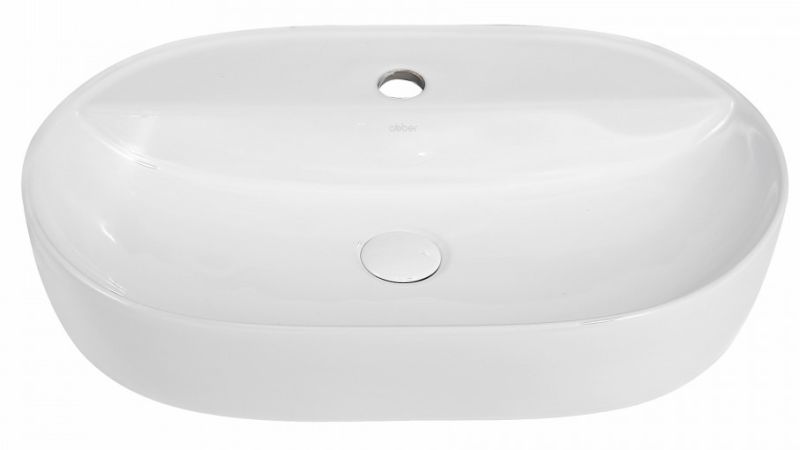 Раковина ABBER Bequem AC2113 61см белый