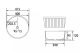 Раковина ABBER Bequem AC2114 41см белый Раковина ABBER Bequem AC2114 41см белый