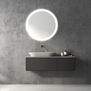 Раковина накладная  ABBER Bequem AC2120 72 см белый