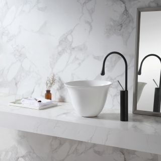 Раковина накладная ABBER Bequem AC2122 36 см белый