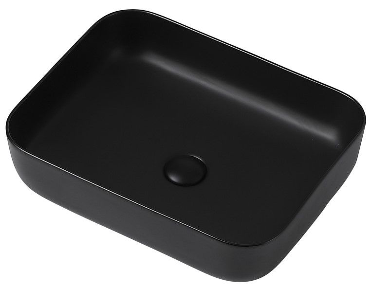 Раковина ABBER Rechteck 50см чёрный матовый AC2202MB