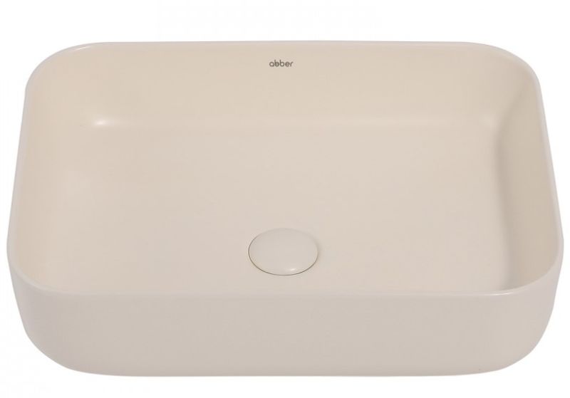 Раковина ABBER Rechteck AC2202MBE 50см светло-бежевый матовый
