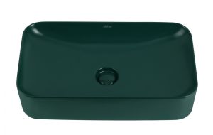 Раковина ABBER Rechteck AC2204MDG 60см зелёный матовый
