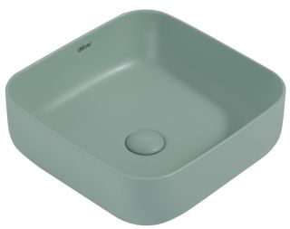 Раковина ABBER Rechteck AC2211MCG 39см светло-зелёный матовый Раковина ABBER Rechteck AC2211MCG 39см светло-зелёный матовый