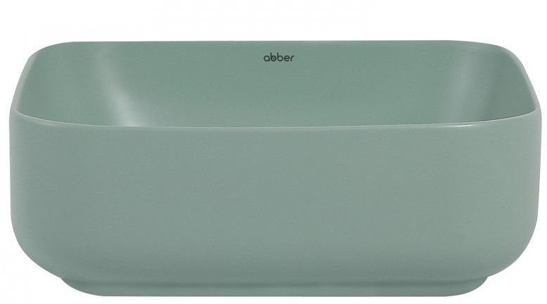 Раковина ABBER Rechteck AC2211MCG 39см светло-зелёный матовый