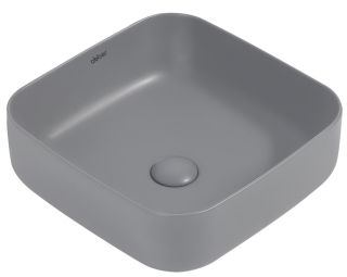Раковина ABBER Rechteck AC2211MG 39см серый матовый Раковина ABBER Rechteck AC2211MG 39см серый матовый