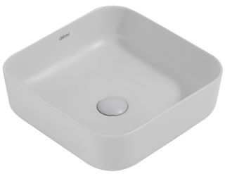 Раковина ABBER Rechteck AC2211MLG 39см светло-серый матовый Раковина ABBER Rechteck AC2211MLG 39см светло-серый матовый