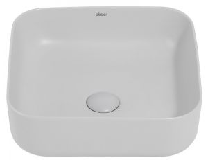 Раковина ABBER Rechteck AC2211MLG 39см светло-серый матовый