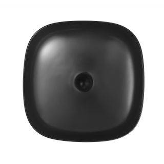 Раковина накладная ABBER Rechteck AC2217MB 42 см чёрный матовый