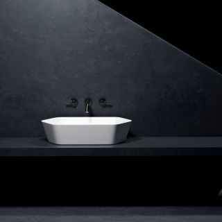 Раковина накладная ABBER Rechteck AC2223 61 см белый