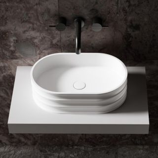 Раковина ABBER Stein AS2650 56см белый матовый Раковина ABBER Stein AS2650 56см белый матовый