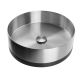 Раковина накладная ABBER Wasser Kreis AF2410BSP 40 см сатин
