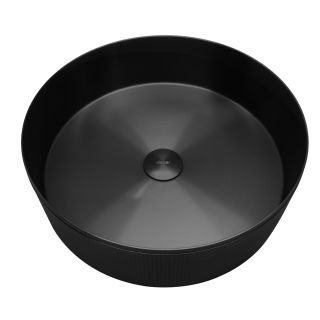Раковина накладная ABBER Wasser Kreis AF2411MB 40 см чёрный матовый