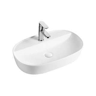 Раковина накладная Azario 61х40х12 фаянс (AZ2203SP) Раковина накладная Azario 61х40х12 фаянс (AZ2203SP)
