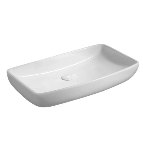 Раковина накладная Azario 70.5х38х13 фаянс (AZ4959A) Раковина накладная Azario 70.5х38х13 фаянс (AZ4959A)