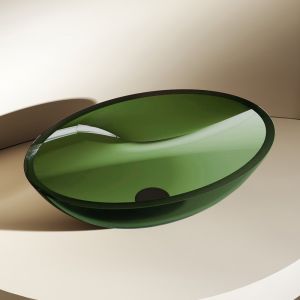 Раковина ABBER Kristall AT2802Emerald 50см зелёный