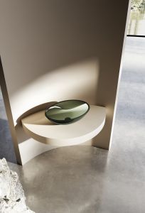 Раковина ABBER Kristall AT2802Vesuvian 50см оливковый