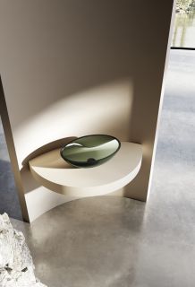 Раковина ABBER Kristall AT2802Vesuvian 50см оливковый