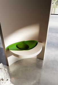 Раковина ABBER Kristall AT2808Emerald 60см зелёный