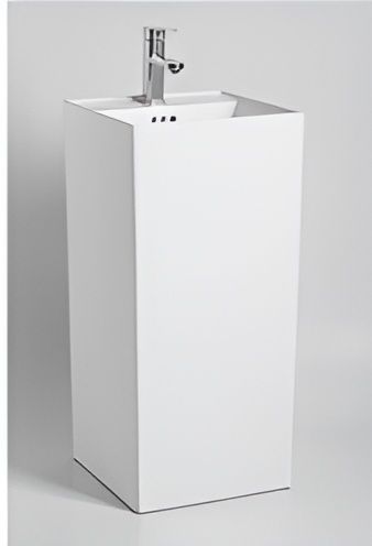 Раковина напольная Laguraty 883 B 41x85см белый
