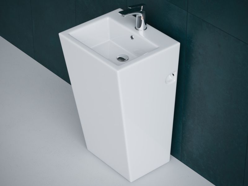 Раковина напольная Laguraty B 999 51x83см белый