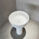 Раковина напольная ABBER Stein AS2553 48 см белый матовый