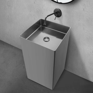 Раковина напольная ABBER Wasser Kreis AF2413SP 39 см сатин