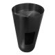 Раковина напольная ABBER Wasser Kreis AF2414MB 40 см чёрный матовый