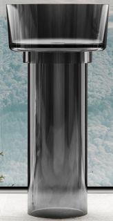 Напольная раковина ABBER Kristall 45x90см чёрный AT2702Onyx Напольная раковина ABBER Kristall 45x90см чёрный AT2702Onyx