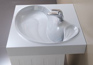 Раковина подвесная Azario SOFT 60.7х60х11 Белый (CS00078299)