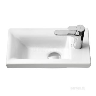 Прямоугольная раковина Santek Миранда 40 1WH302500 Прямоугольная раковина Santek Миранда 40 1WH302500