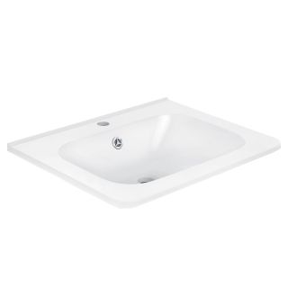 Раковина Vincea VCB-2VP600W 59.4 см белая Раковина Vincea VCB-2VP600W 59.4 см белая