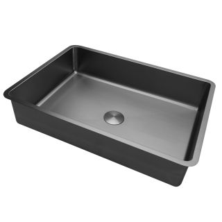 Раковина встраиваемая сверху ABBER Wasser Kreis AF2402GM 52 см оружейная сталь