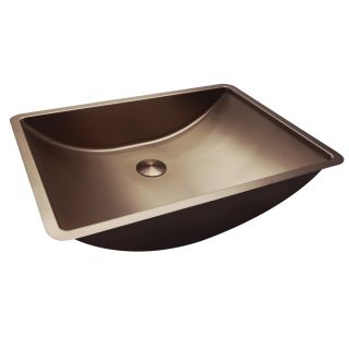 Раковина встраиваемая сверху ABBER Wasser Kreis AF2405MRG 53 см розовое золото матовое