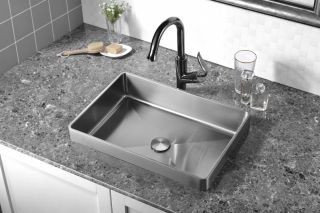 Раковина встраиваемая сверху ABBER Wasser Kreis AF2401SP 51 см сатин