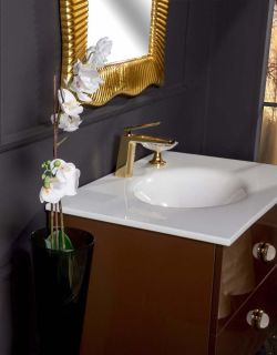 Раковина Armadi Art Solid Glass 80см белый 850-080 Раковина Armadi Art Solid Glass 80см белый 850-080