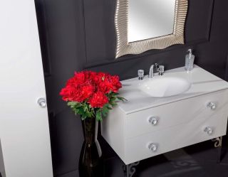 Раковина Armadi Art Solid Glass 110см белый 850-110 Раковина Armadi Art Solid Glass 110см белый 850-110