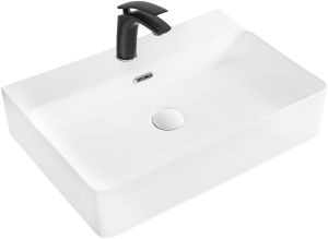 Раковина накладная BelBagno 60см белая BB1338