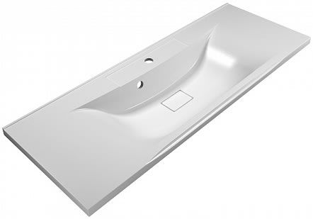 Раковина BelBagno из искусственного мрамора 120см BB1200/450-LV-MR-PR Раковина BelBagno из искусственного мрамора 120см BB1200/450-LV-MR-PR
