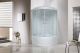 Душевая кабина Royal Bath BK стекло белое/матовое 100x100см RB100BK3-WC