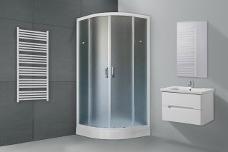 Душевой уголок Royal Bath HK 100x100см белый RB100HK-C