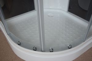 Душевая кабина Royal Bath HK стекло чёрное/прозрачное 100x100см RB100HK6-BT