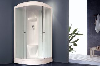 Душевая кабина Royal Bath HK стекло белое/матовое 100x100см RB100HK6-WC Душевая кабина Royal Bath HK стекло белое/матовое 100x100см RB100HK6-WC