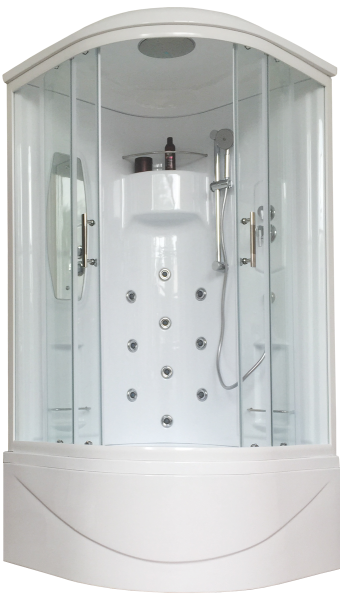 Душевая кабина Royal Bath NRW стекло прозрачное 100x100см RB100NRW-T